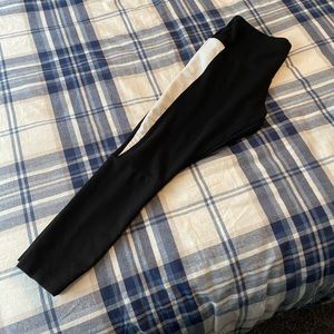 Lyssé Black & White Leggings